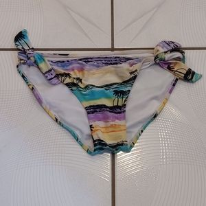 $4 Add-on Palm Trees Bikini Bottom - Size Small/Medium